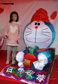 [台灣] 元宵燈會　哆啦A夢花燈很環保