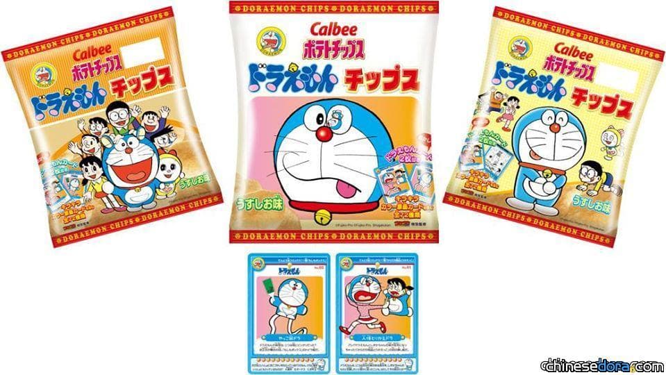 [日本] 哆啦A夢洋芋片 72種哆啦A夢卡等你拿