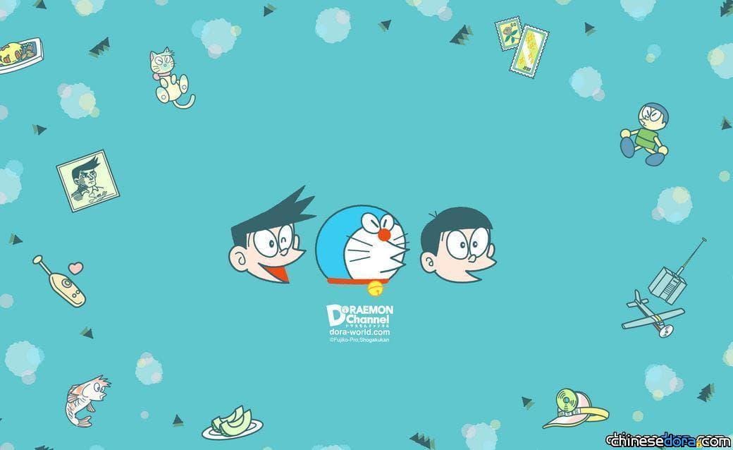 [桌布] 哆啦A夢官網2月桌布：