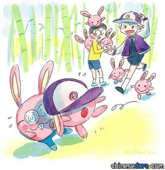 [日本] 《大雄的月球探測記》主題賀圖8：來自漫畫家今日町子老師