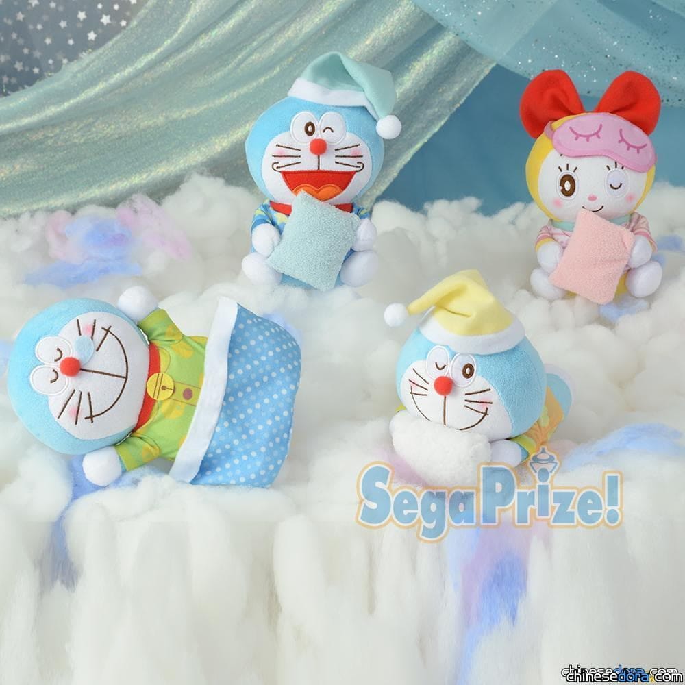 [日本] SEGA景品「哆啦A夢臉紅紅晚安玩偶」 享受睡前的慵懶時光