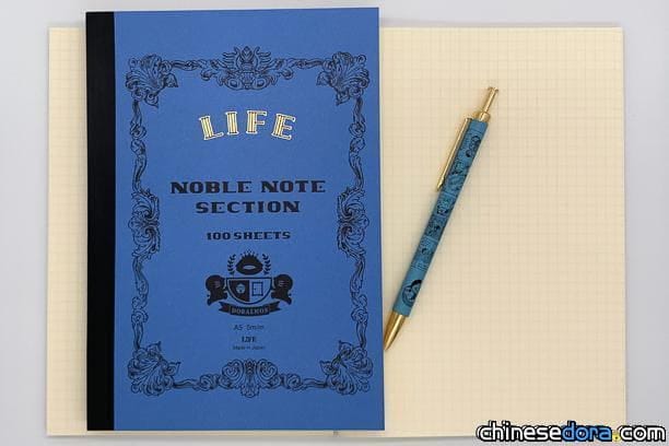 [日本] 哆啦A夢與哆啦美的「LIFE NOBLE 經典筆記本」 藤子．F．不二雄博物館9/28開賣