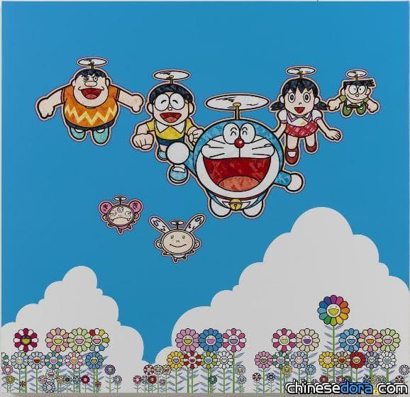 [日本] 村上隆「超扁平哆啦A夢展」展出全新創作哆啦A夢作品 11月19日起開幕