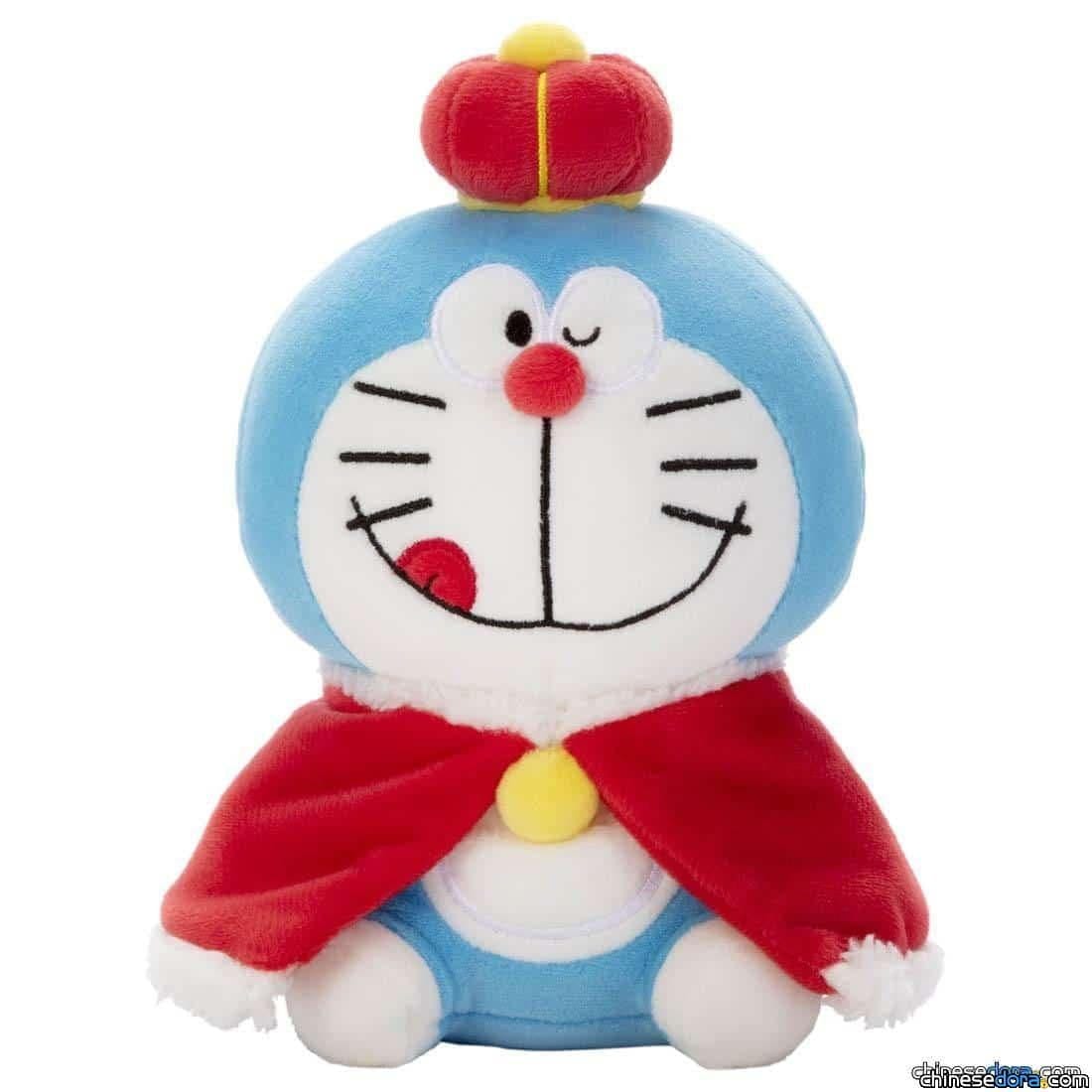 [日本] 哆啦A夢50週年！國王哆啦A夢造型「I’m Doraemon Mocchi-Mocchi-」玩偶2月上市