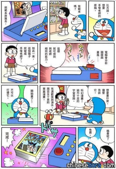[日本] AI執筆手塚治虫漫畫2020年面世…早在1978年《哆啦A夢》即準確預言！