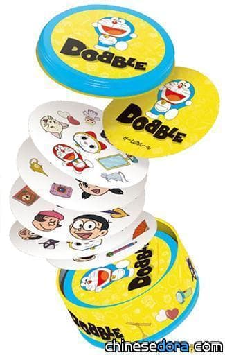 [日本] 哆啦A夢「哆寶」(Dobble)桌遊來囉！快快找到相同的哆啦A夢圖案吧