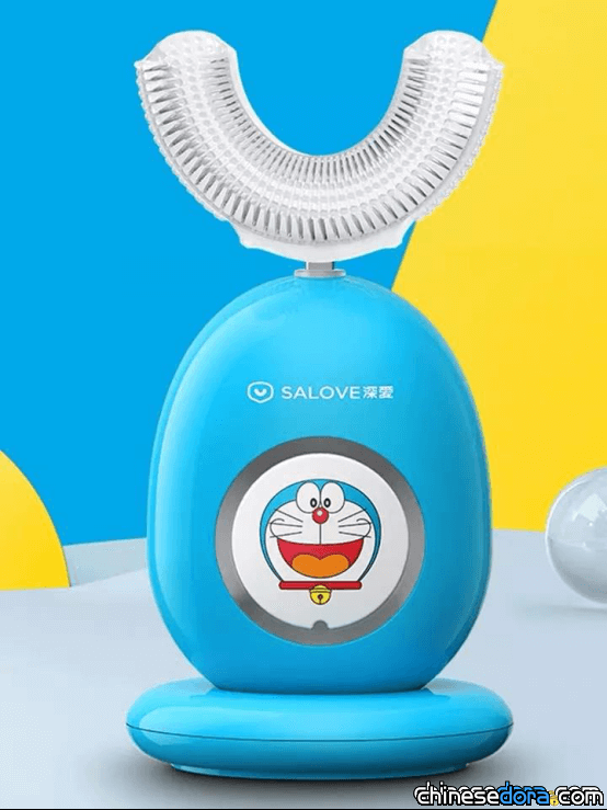 [大陸] 與夢同行歡樂相伴！2款哆啦A夢兒童電動牙刷發售