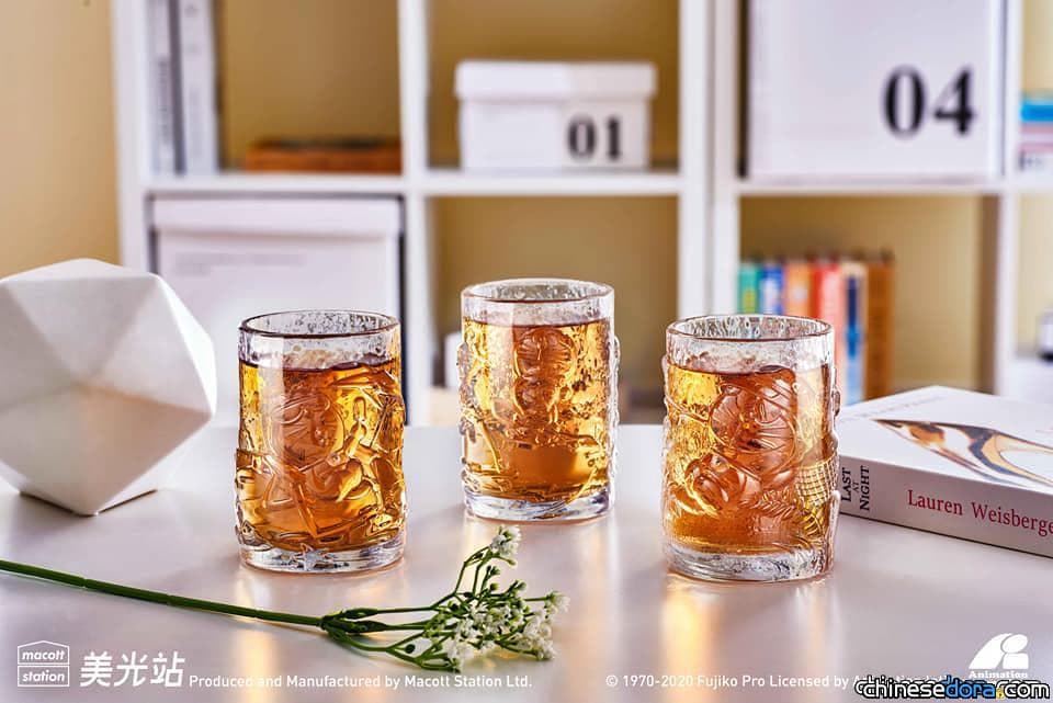 [商品] 世界級浮雕玻璃杯！美光站推出多啦A夢玻璃杯11月開售