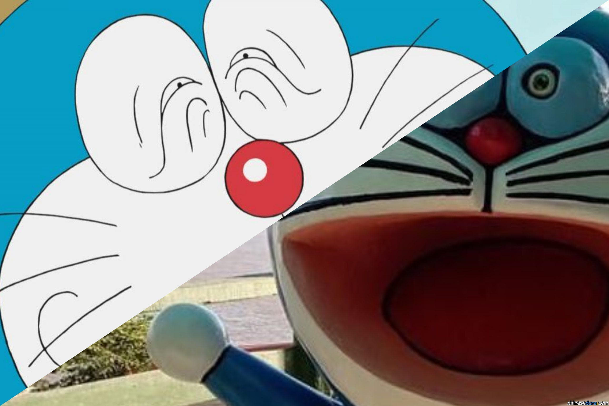 [爆笑] 比「溫暖的眼神」更溫暖!? 印尼驚現多啦A夢崩壞公園