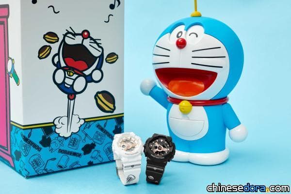 [大陸] CASIO BABY-G 推出「哆啦A夢50週年紀念手錶」！黑白兩色致敬經典