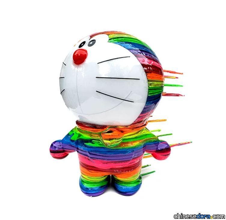 [台灣] 全球限量1隻的哆啦A夢藝術品！「Blown Away Doraemon 哆啦A夢雕塑」1/21開賣