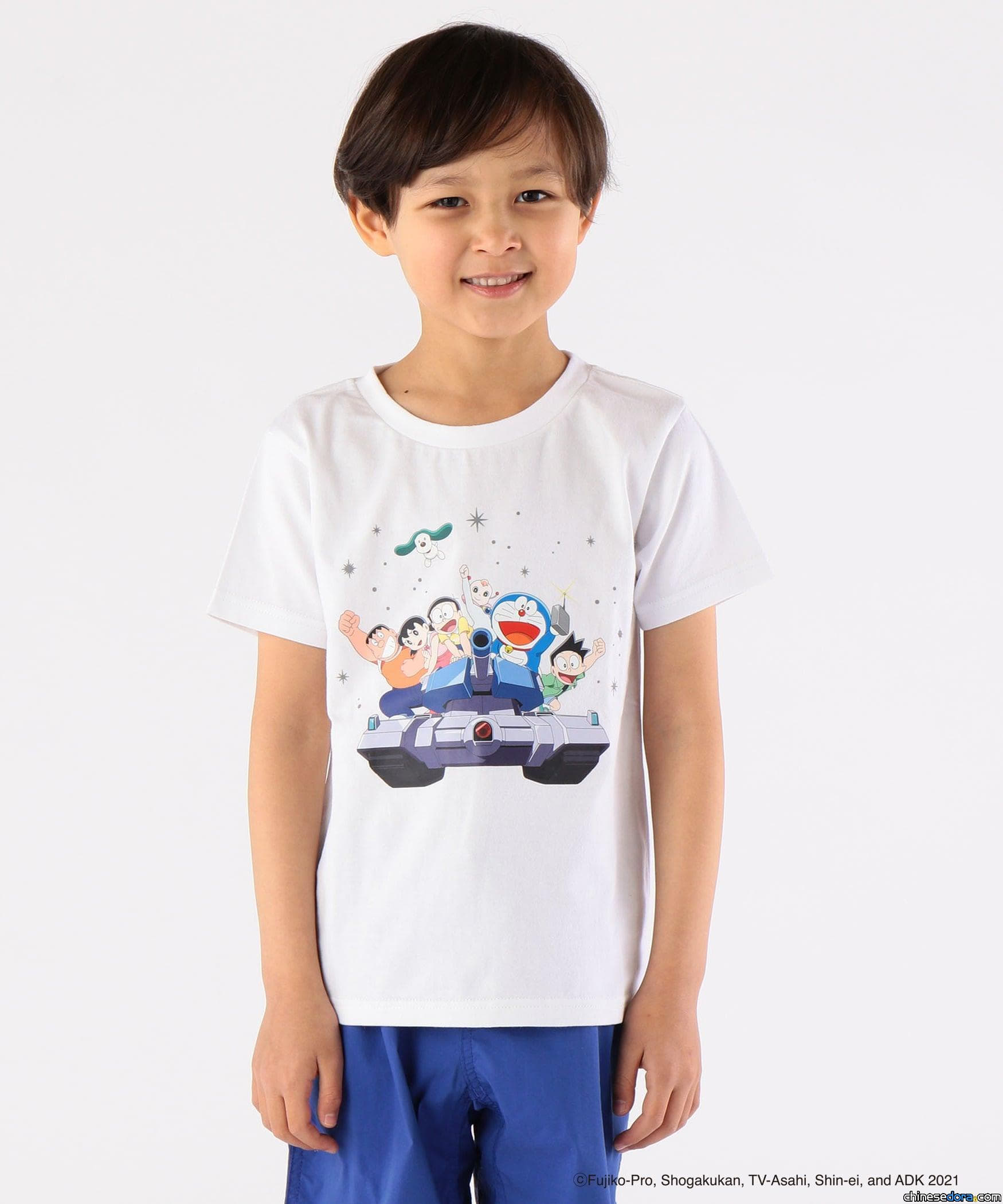 [日本] SHIPS KIDS推出《電影哆啦A夢：大雄的宇宙小戰爭 2021》限定兒童款T恤