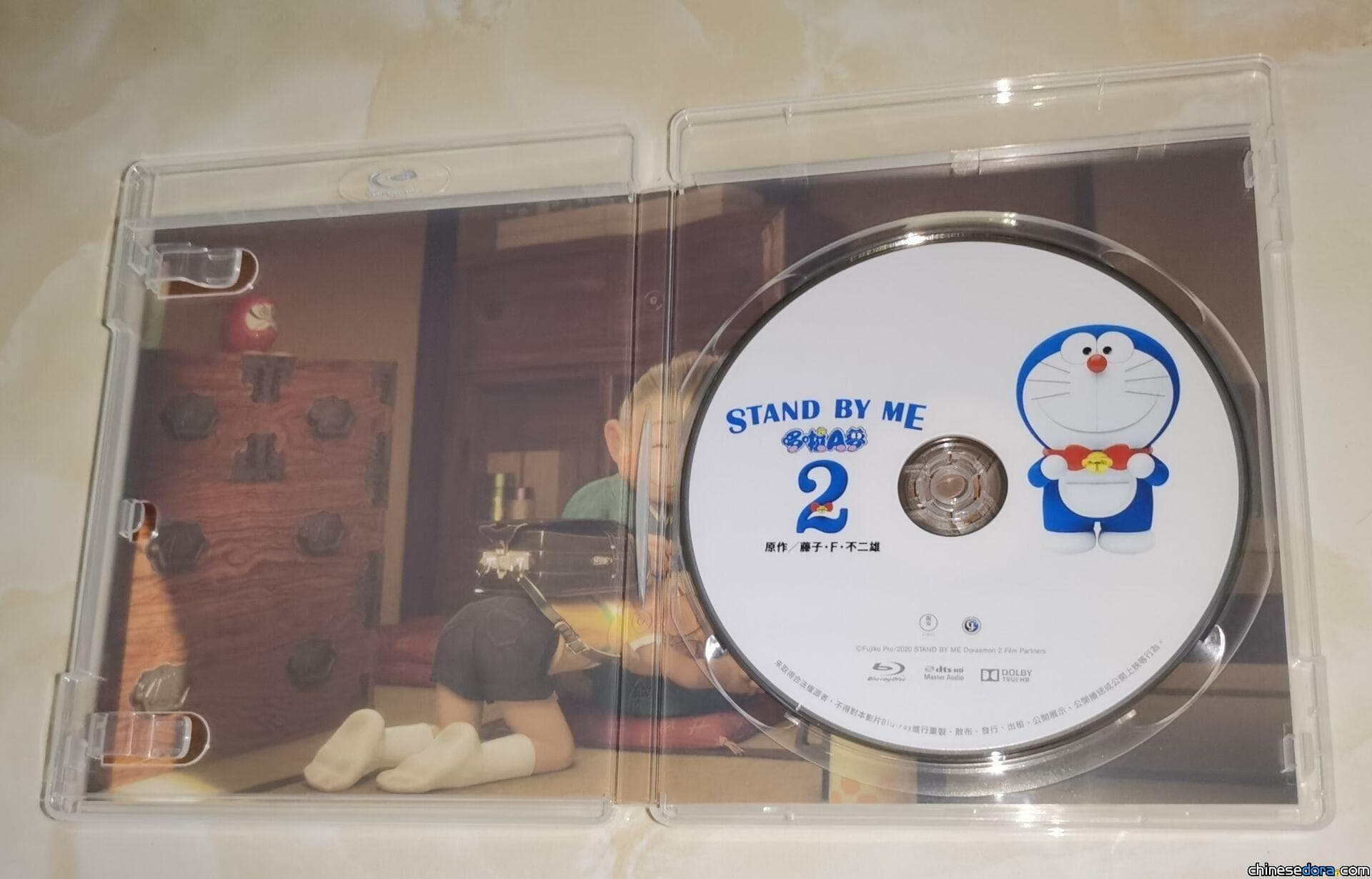 【網友投書】開箱！《STAND BY ME 哆啦A夢 2》台版首張BD50規格的藍光光碟