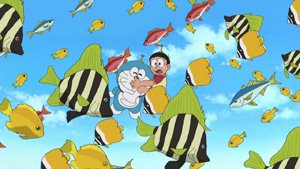 #505 在天空飛的魚（空とぶさかな）