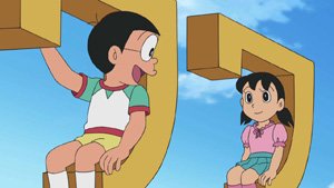 #370 乘著哇字去天空（ワの字で空を行く）