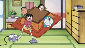 #384 飛吧！大雄家的被爐（空飛ぶ！野比家のコタツ）