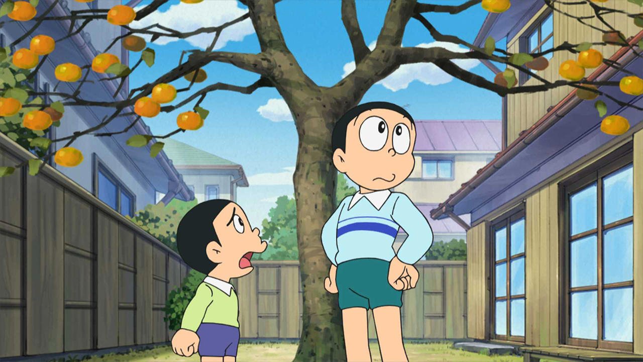 一夜之間長滿了柿子