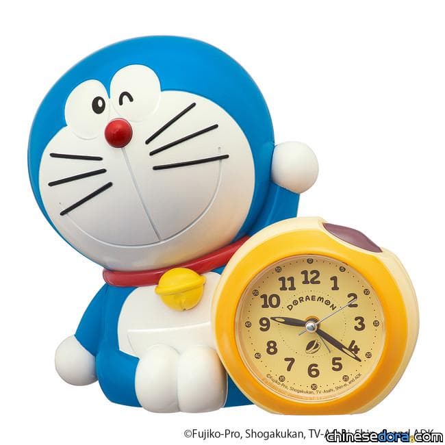 [日本] 讓哆啦A夢叫你起床！SEIKO推出會說話的哆啦A夢鬧鐘