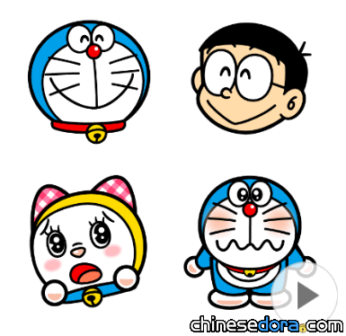[LINE] 表情動起來～「哆啦A夢動態表情貼」日本、台灣同步上架