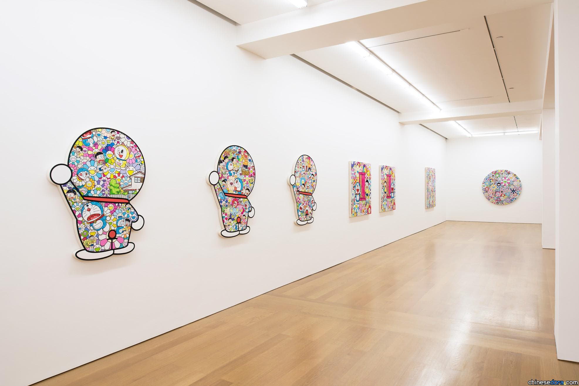[香港] 村上隆「改變規則！」特展，繼續展出以哆啦A夢為主題的系列創作