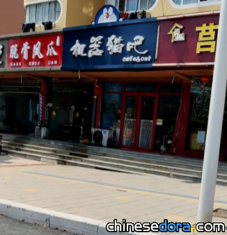 [大陸] 「機器貓吧」開店了!? 電子地圖上搜到同名店家 真・機器貓吧：誰開的店？