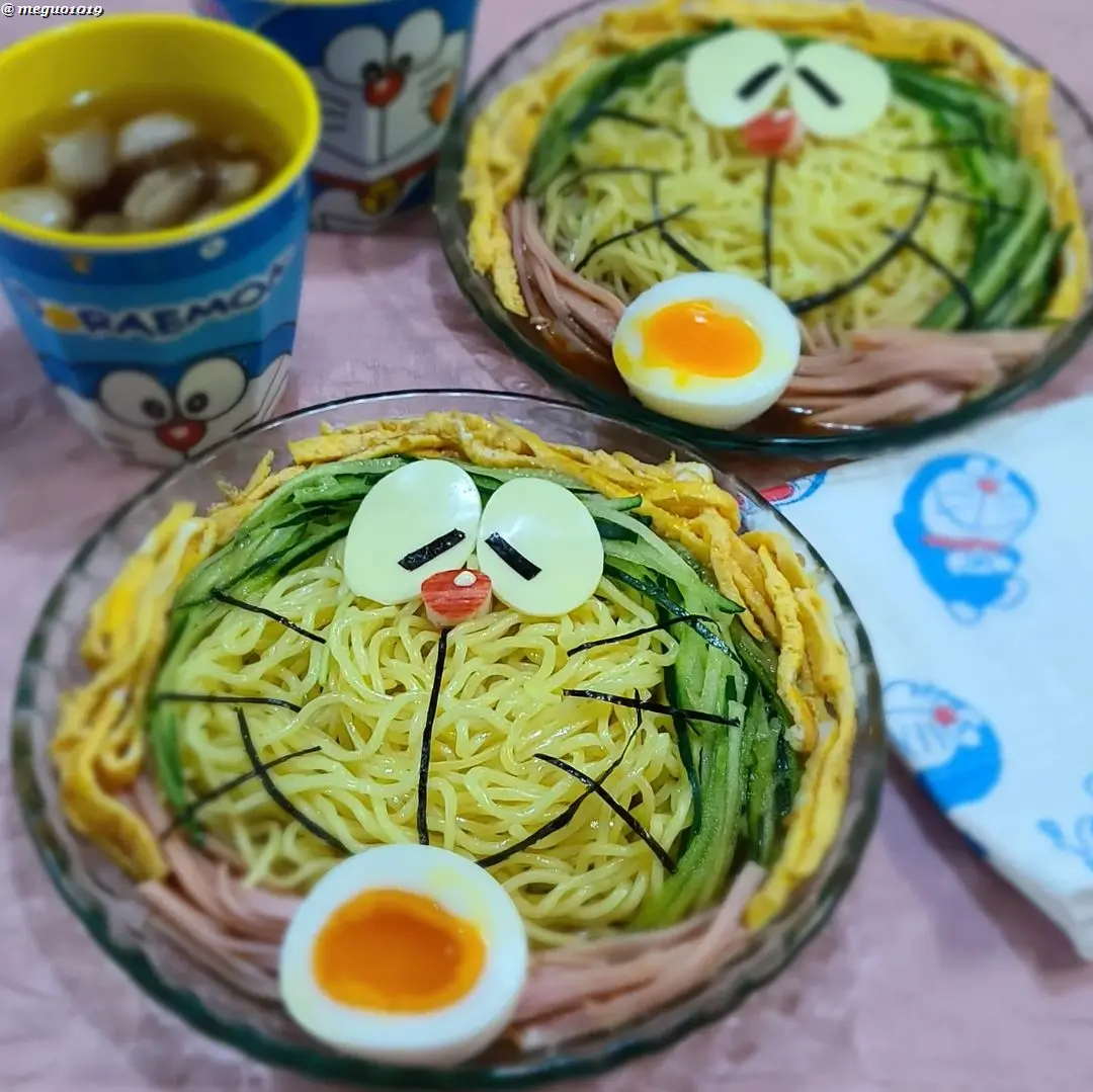 [日本] 媽媽放大絕！超卡哇伊的「哆啦A夢料理」好想吃吃看！