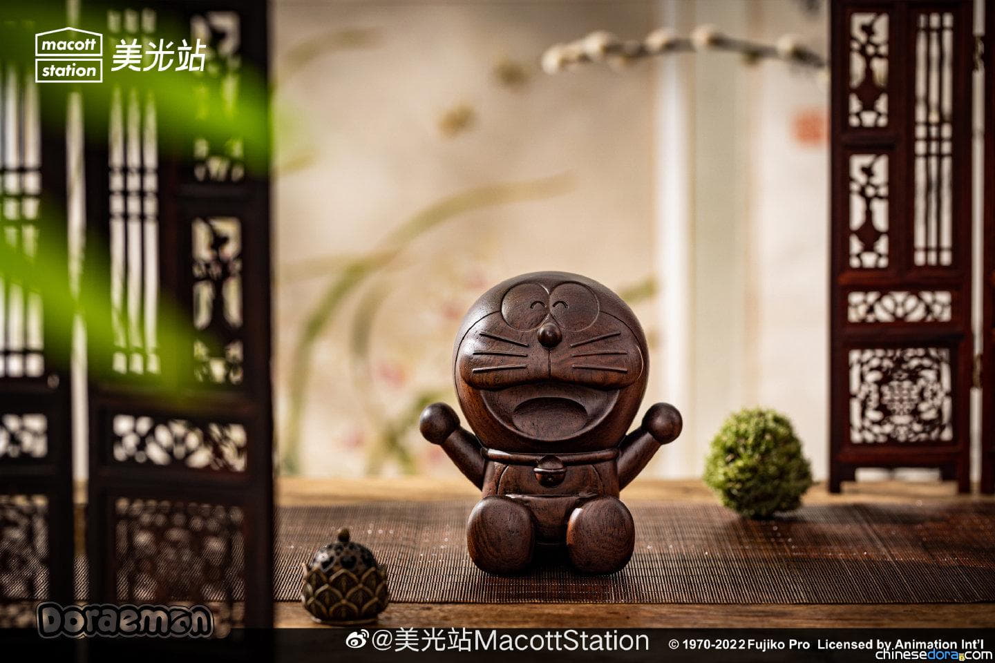 [商品] 美光站潮玩黑檀木哆啦A夢即將上市 限量399體5/5開始預購