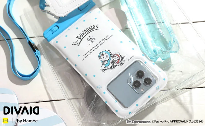 [日本] 讓哆啦A夢守護你的手機！水上活動也不怕