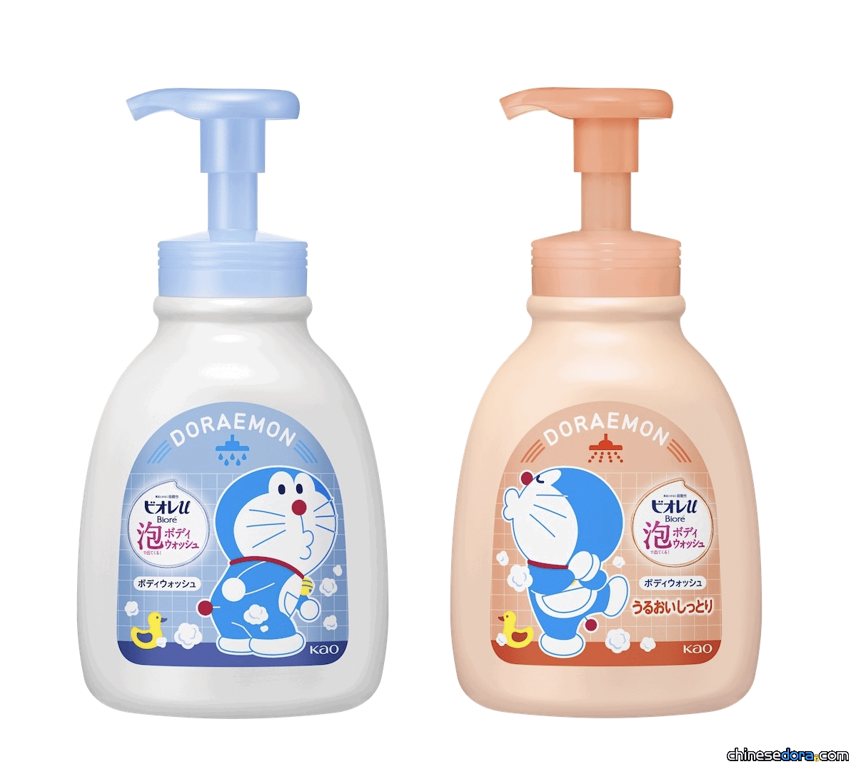 [日本] 花王 BioreU 哆啦A夢限定包裝洗髮精現已上市！