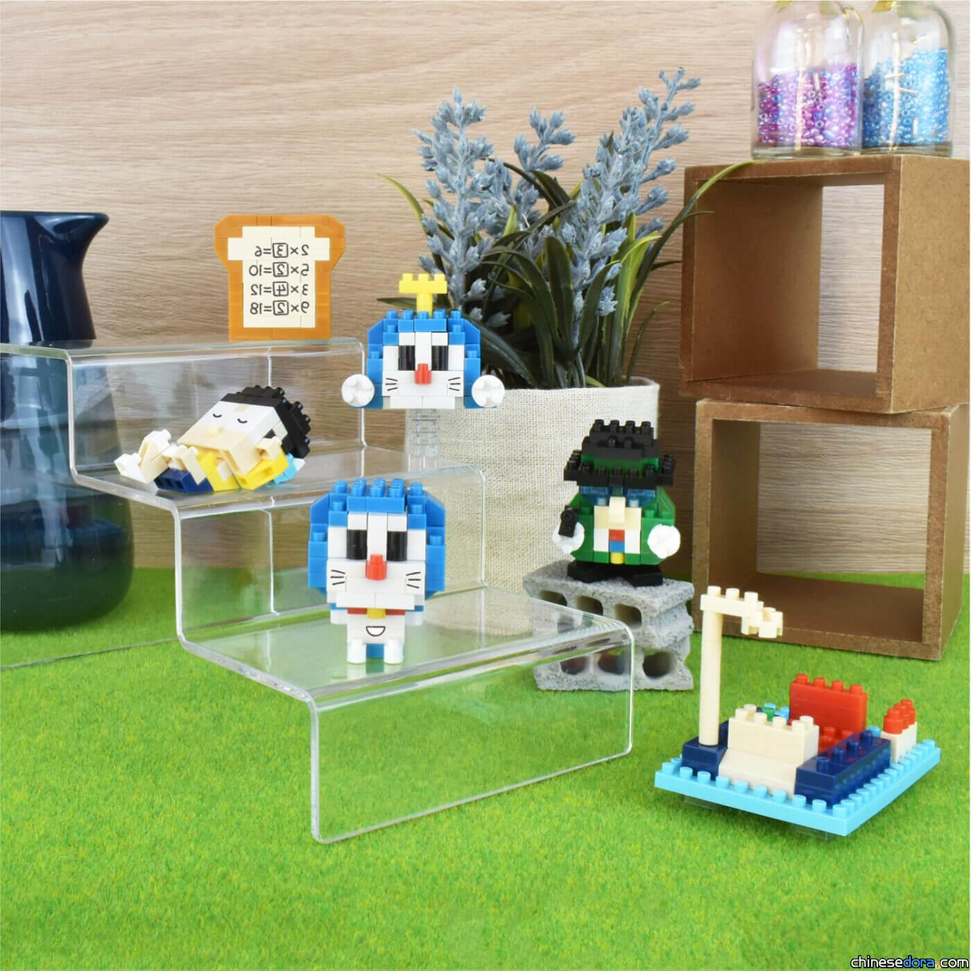 [商品] 6款 nanoblock 最新哆啦A夢迷你積木 台灣電商熱售中