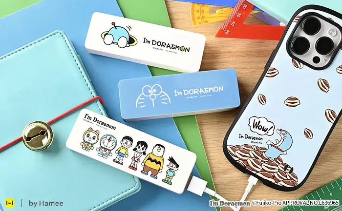 [日本] 讓哆啦A夢幫你充電吧!「I’m Doraemon 方型手機充電器」將開始預購