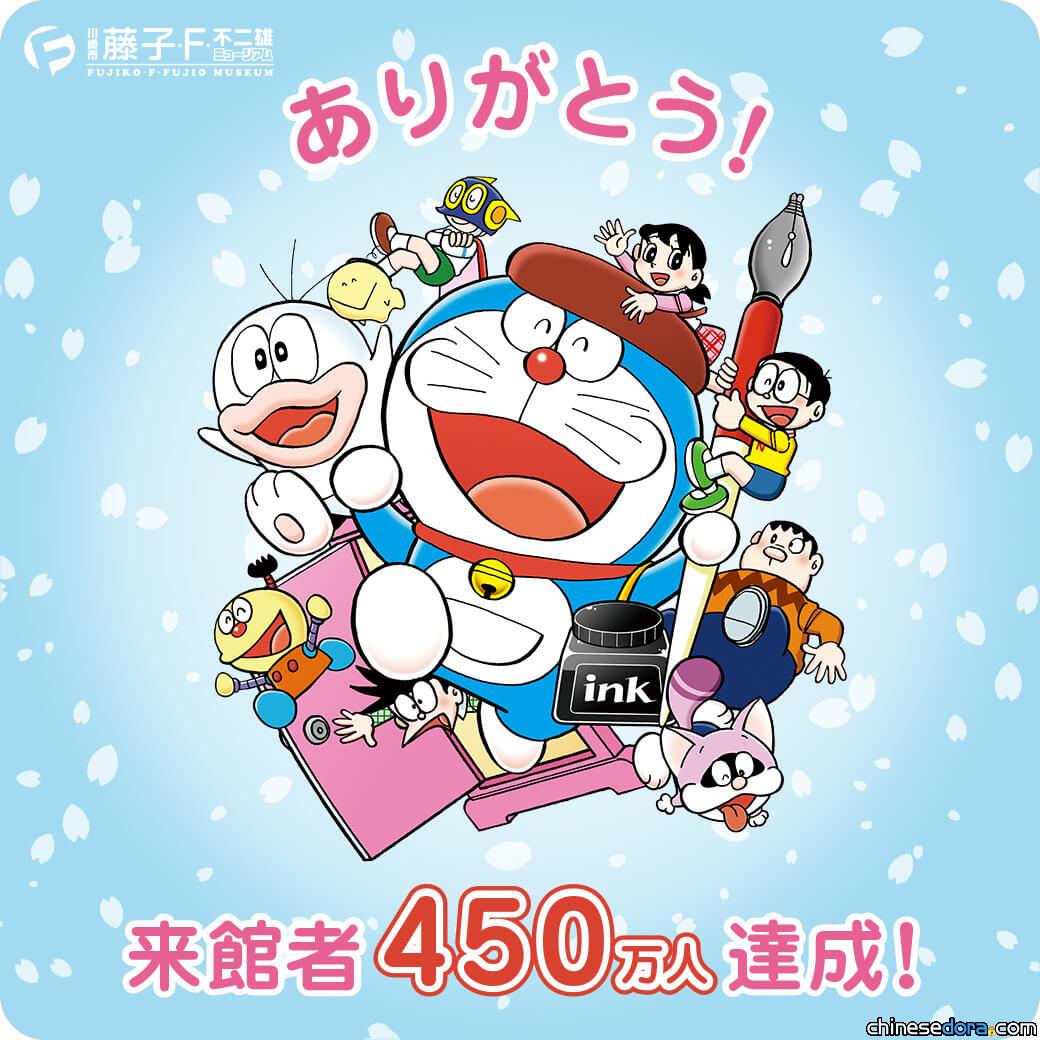 [日本] 藤子・F・不二雄博物館破450萬人參觀 幸運兒獲贈全套《哆啦A夢大全集》