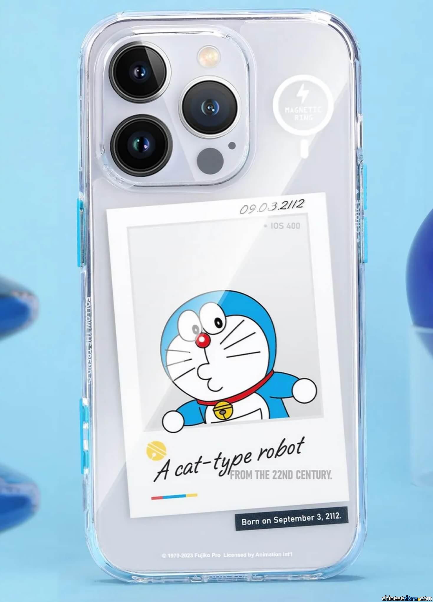 [大陸] ROCK「哆啦A夢保護殼」iPhone 15新品搶先亮相！6款哆啦A夢造型任你挑