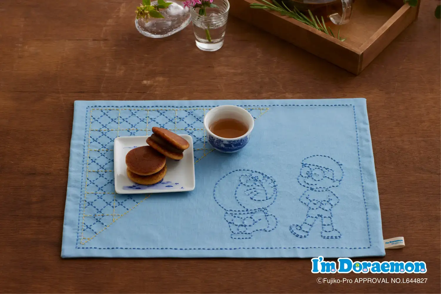 [日本] 親手織出專屬哆啦A夢小物！「哆啦A夢手作DIY材料包」抹布.餐墊新上市