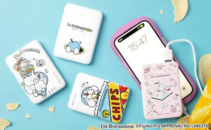 [日本] 4款超萌 I’m Doraemon 哆啦A夢行動電源 12月中開賣