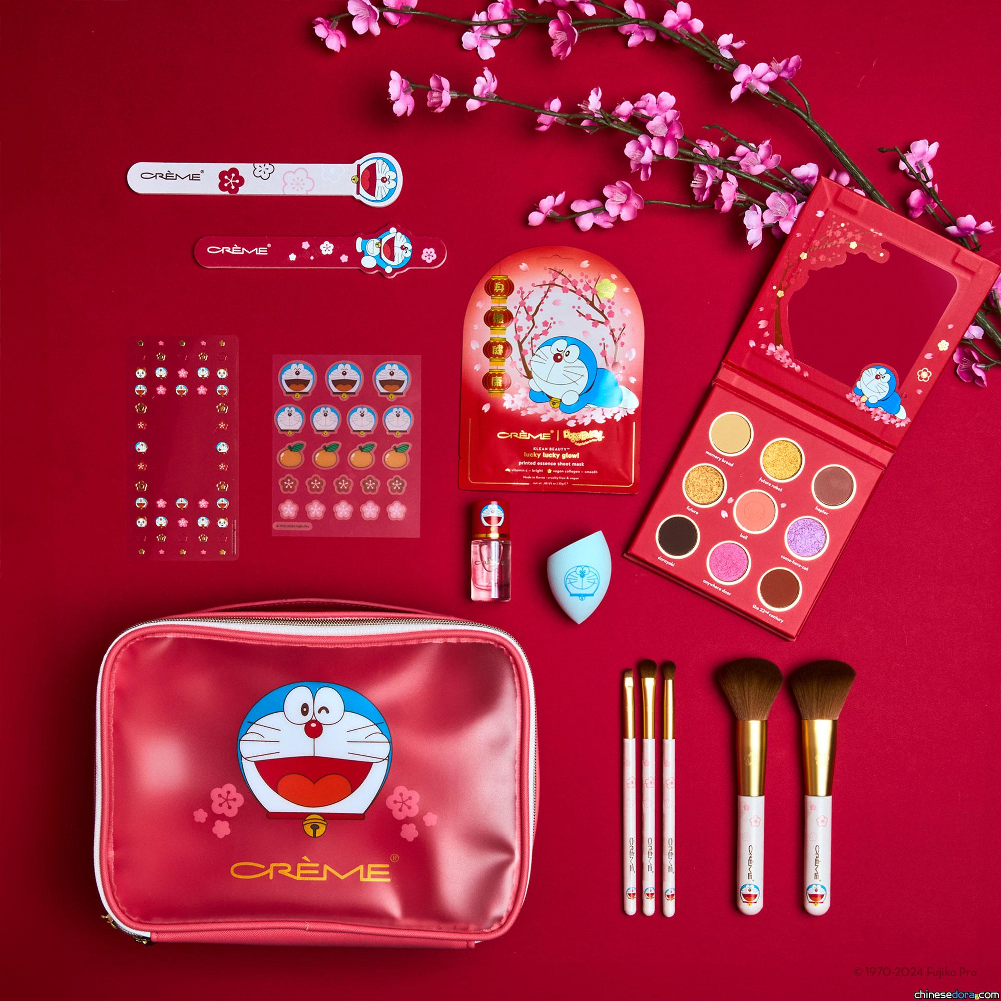 [國際] 哆啦A夢伴妳亮麗迎新春！The Crème Shop 推出哆啦A夢系列化妝品