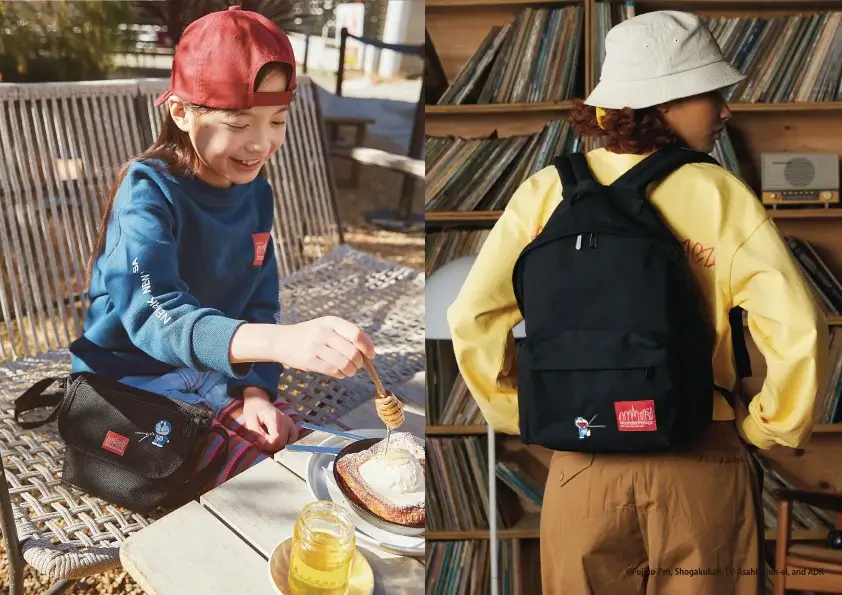 [日本] Manhattan Portage 哆啦A夢聯名包3月上市 「放大燈、縮小燈」畫龍點睛