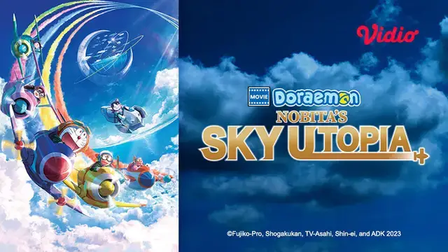 [國際] 《電影哆啦A夢：大雄與天空的理想鄉》 印尼Vidio串流上線