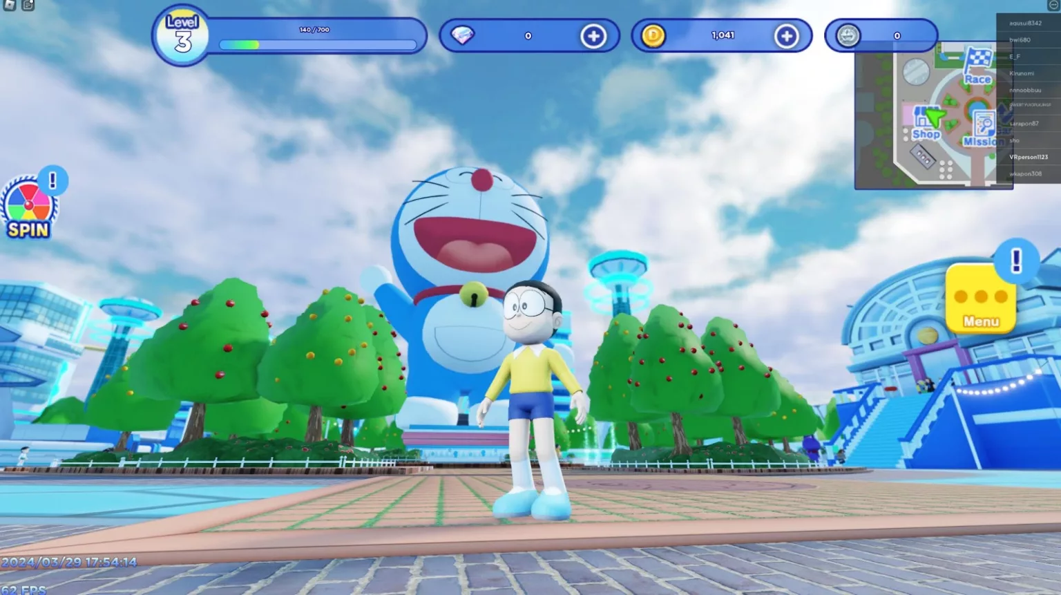 【遊戲報告】哆啦A夢 大雄的Go Go Ride：在 Roblox 上體驗哆啦A夢版瑪利歐賽車