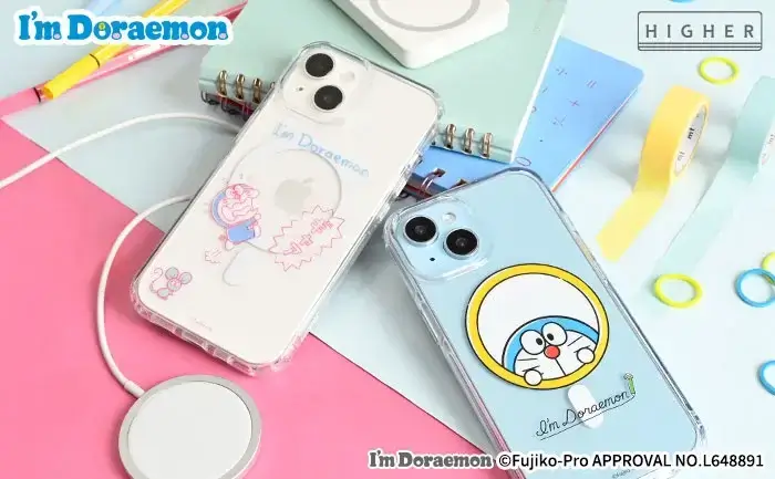 [日本] Hamee 推出 iPhone 適用的哆啦A夢 HIGHER 高品質透明手機殼