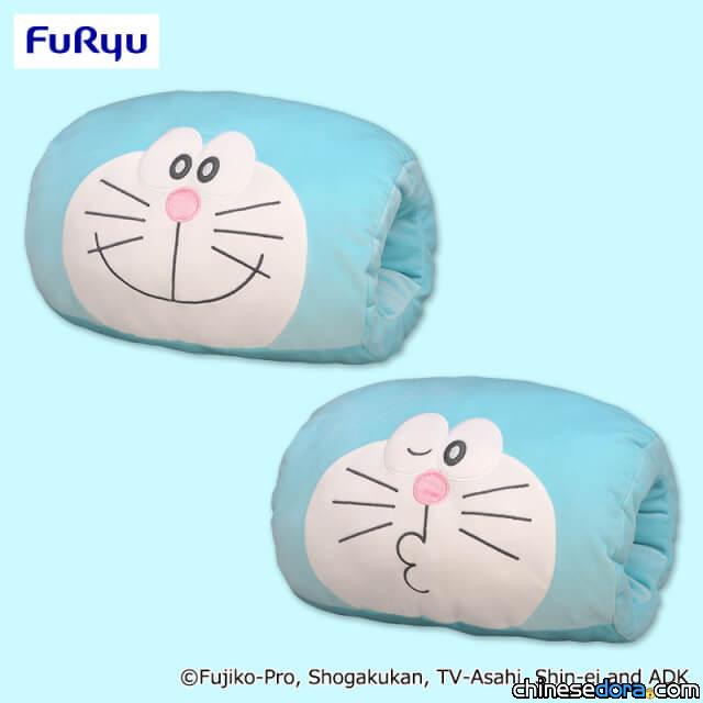 [日本] 粉嫩的哆啦A夢午睡枕超實用！FURYU推出2024年5月哆啦A夢最新景品