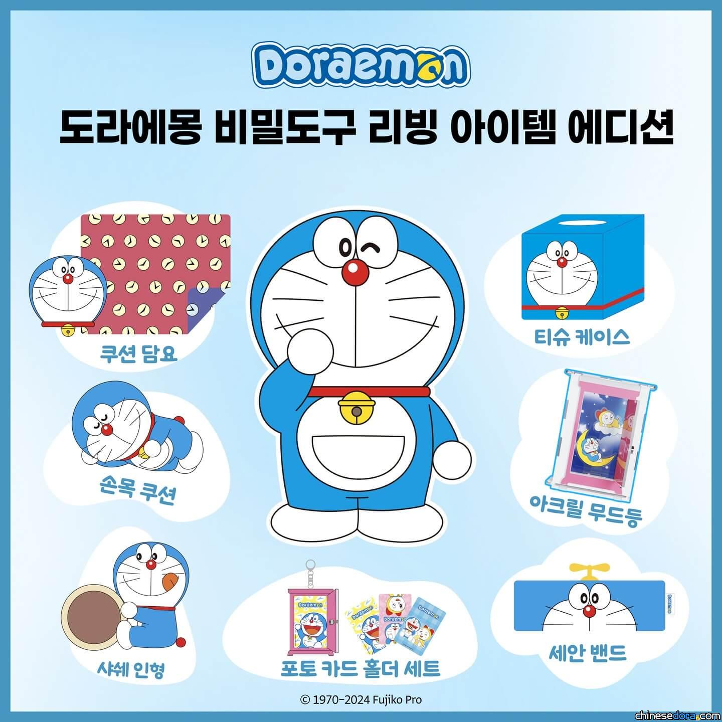 [南韓] 哆啦A夢的經典法寶化身可愛的生活用品！群眾募資網站7月底正式推出