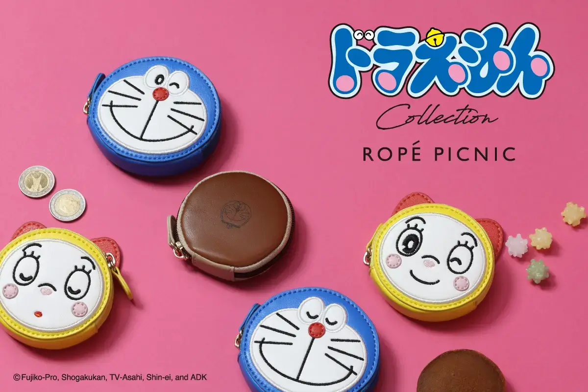 [日本] 平價女裝品牌「ROPÉ PICNIC」推出哆啦A夢系列新品 5款服飾.雜貨等你挑