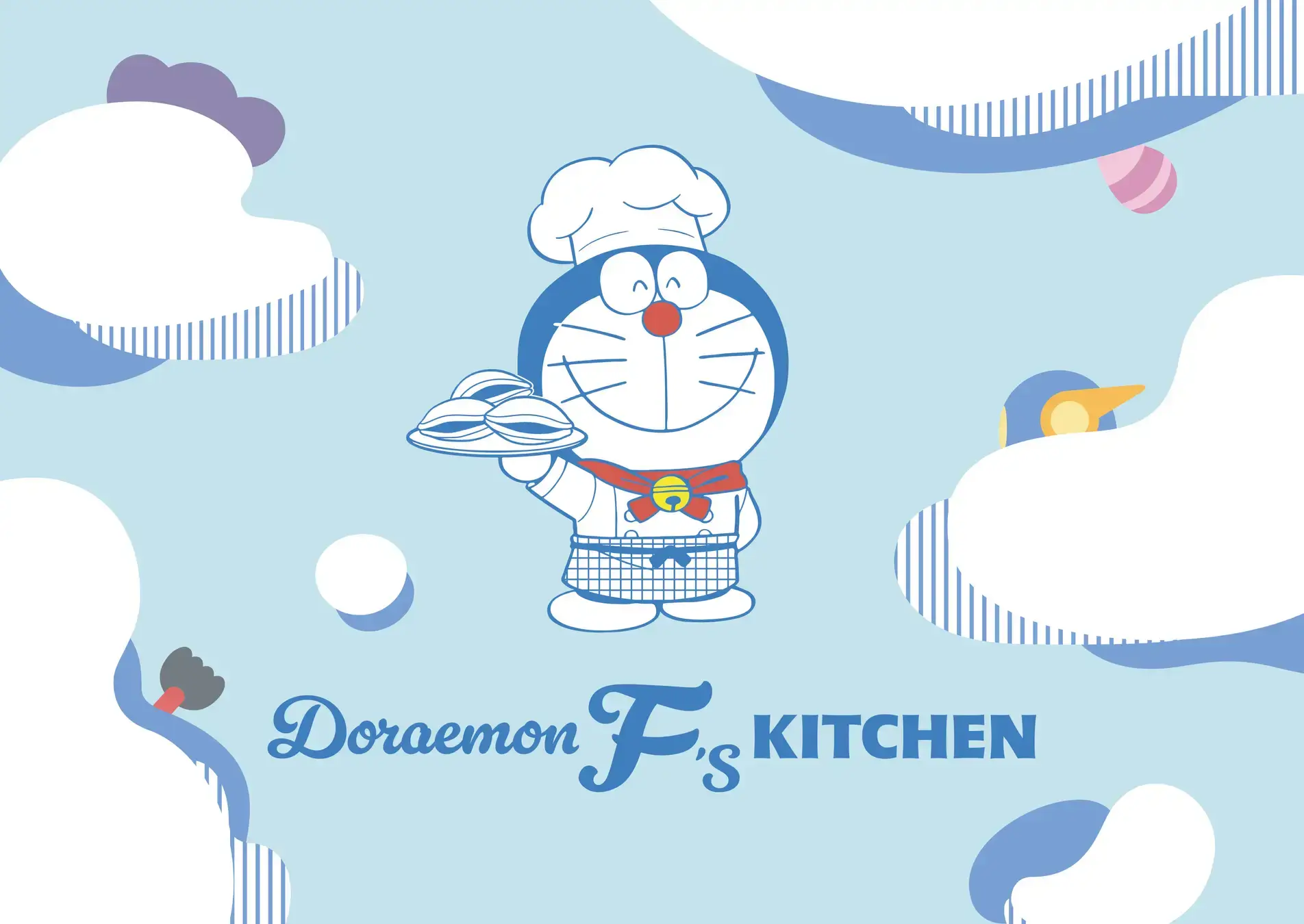 [日本] 與哆啦A夢一起體驗藤子主題菜餚！「Doraemon F’s Kitchen」澀谷限定開業
