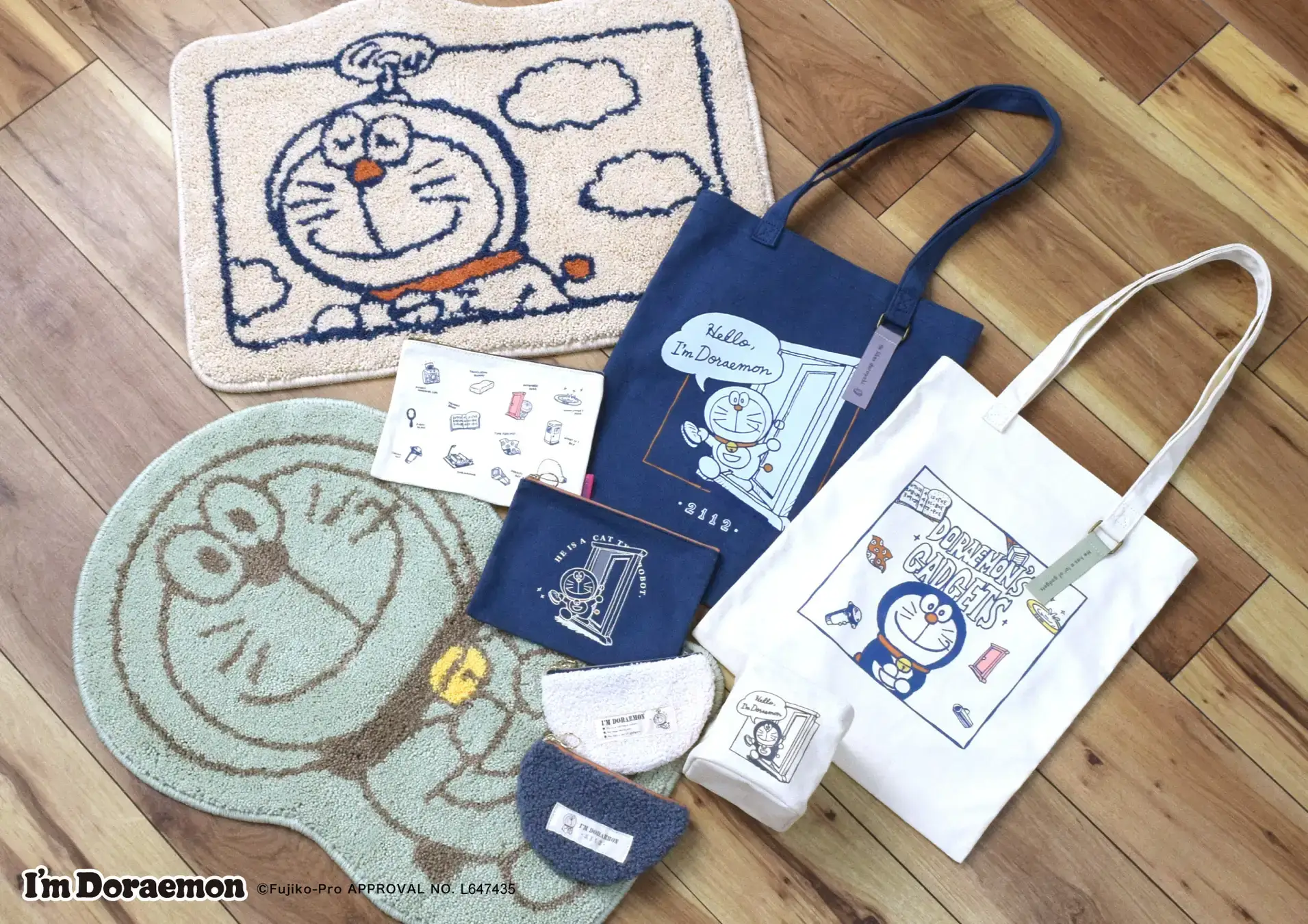 [日本] 各種哆啦A夢生活雜貨！Flowering 推出「I’m Doraemon」11月新品