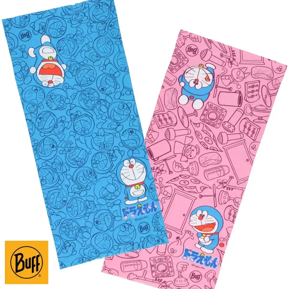 [日本] 時尚魔術頭巾品牌 Buff 推出哆啦A夢主題頭巾 2款造型等你挑