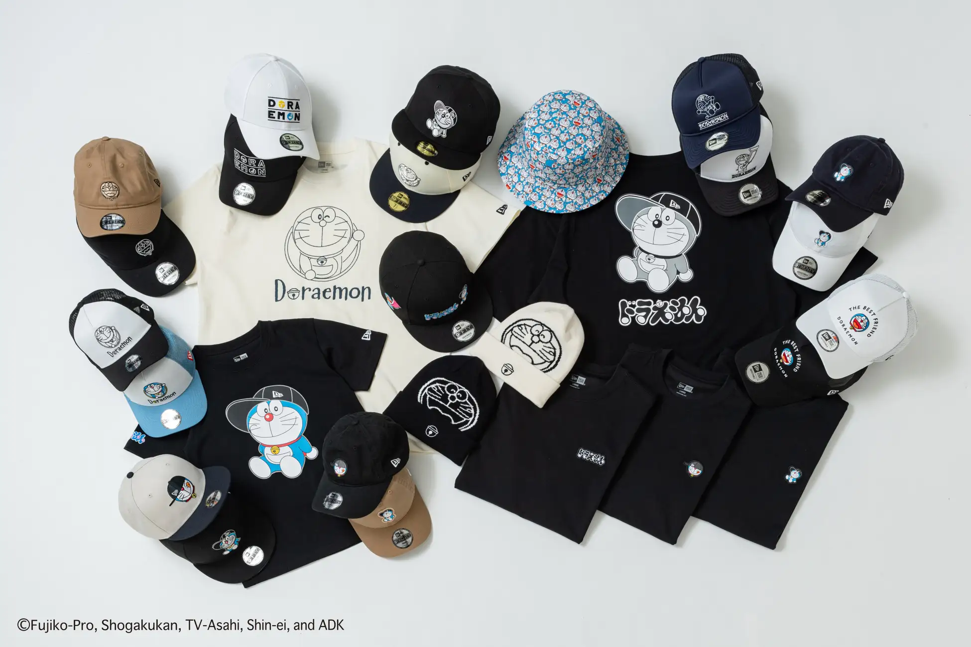 [日本] 哆啦A夢化身時尚帽款！NEW ERA「哆啦A夢」2025全新聯名帽款.服飾將上市