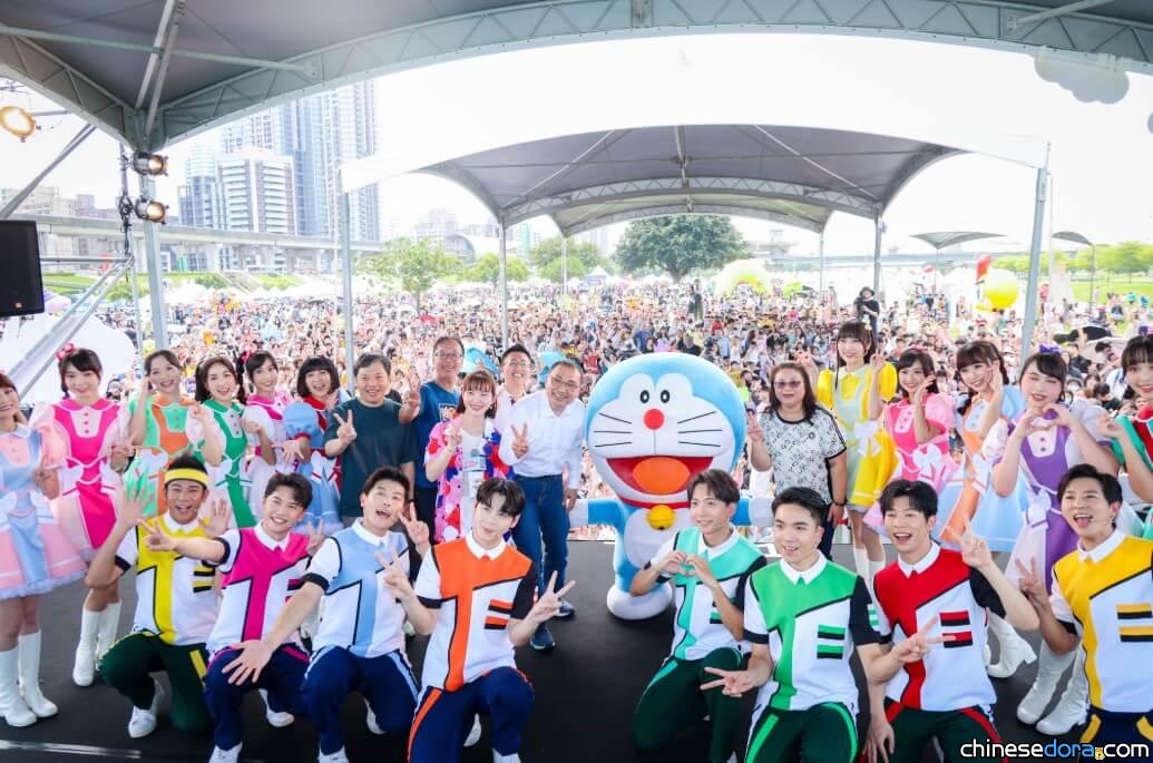 [台灣] 哆啦A夢與新北市長侯友宜同台YOYO嘉年華 跟大小朋友一起狂歡