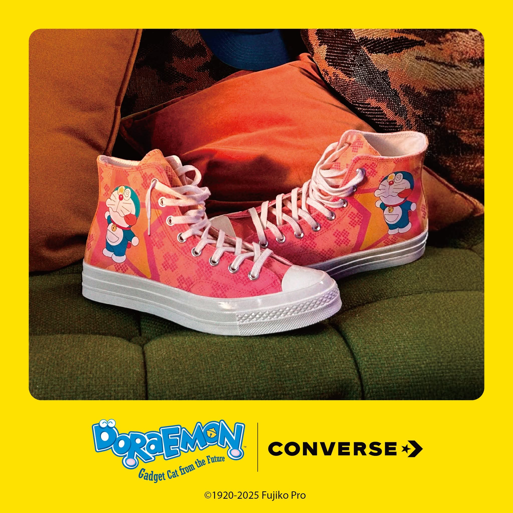[台灣] CONVERSE 帆布鞋×哆啦A夢聯名鞋款 6/18於指定店面.蝦皮商城開賣