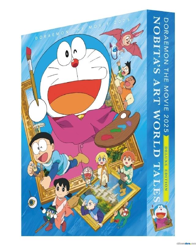 [日本] 豪華版外盒曝光！《電影哆啦A夢：大雄的繪畫世界物語》BD.DVD影碟確定8/27推出